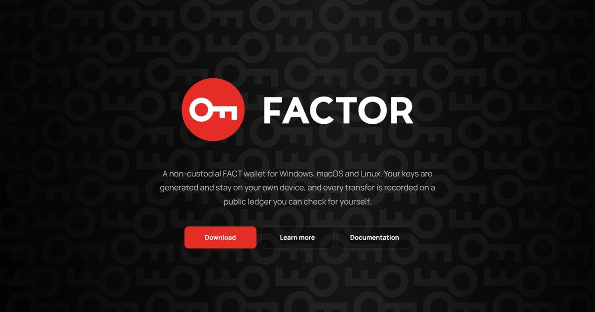Ram Fact File Paper Download Factor Wallet — $FACT Wallet for Windows, macOS, Linux